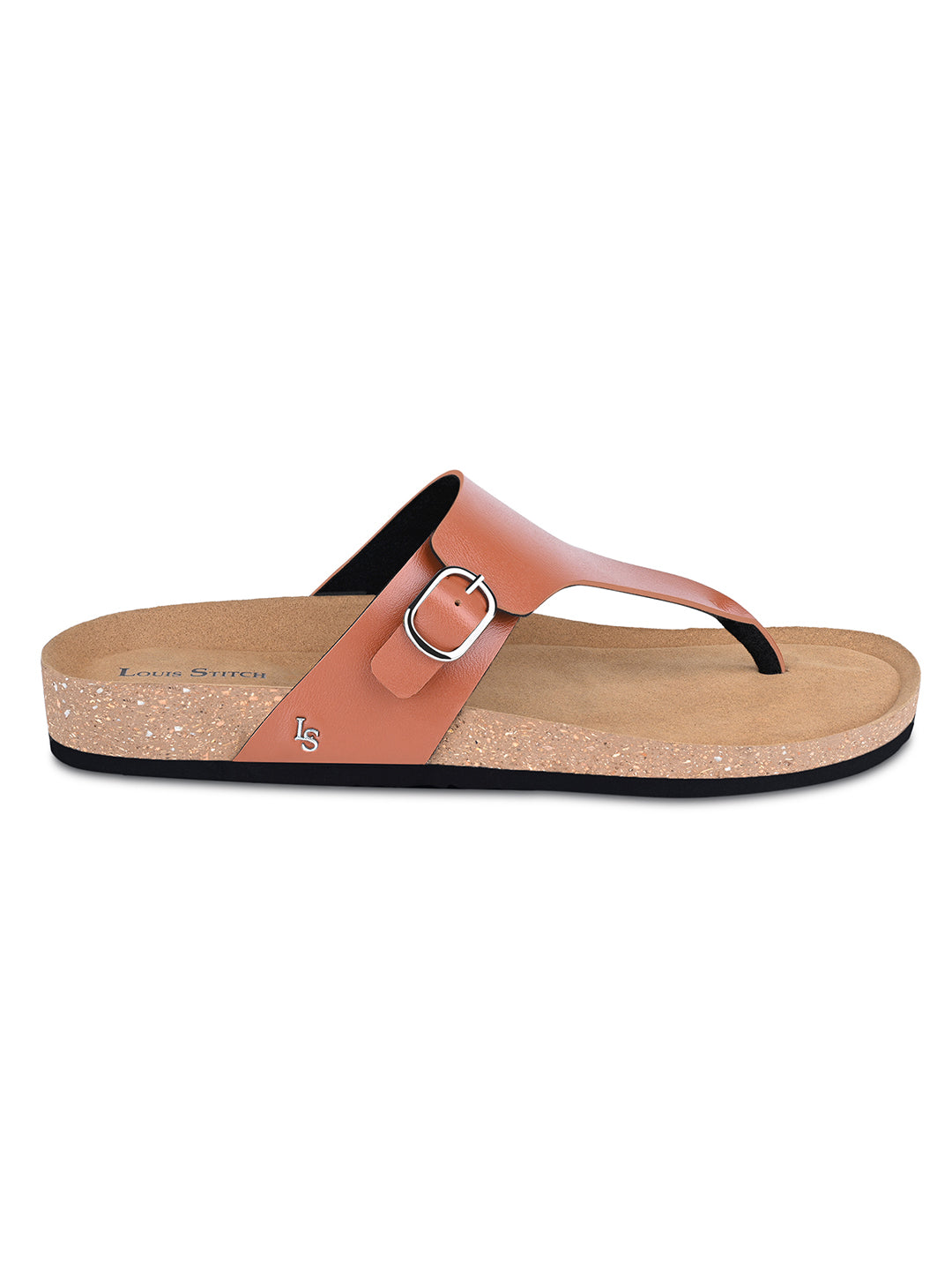 Men's Tan Premium Comfy Flip-Flops for Men