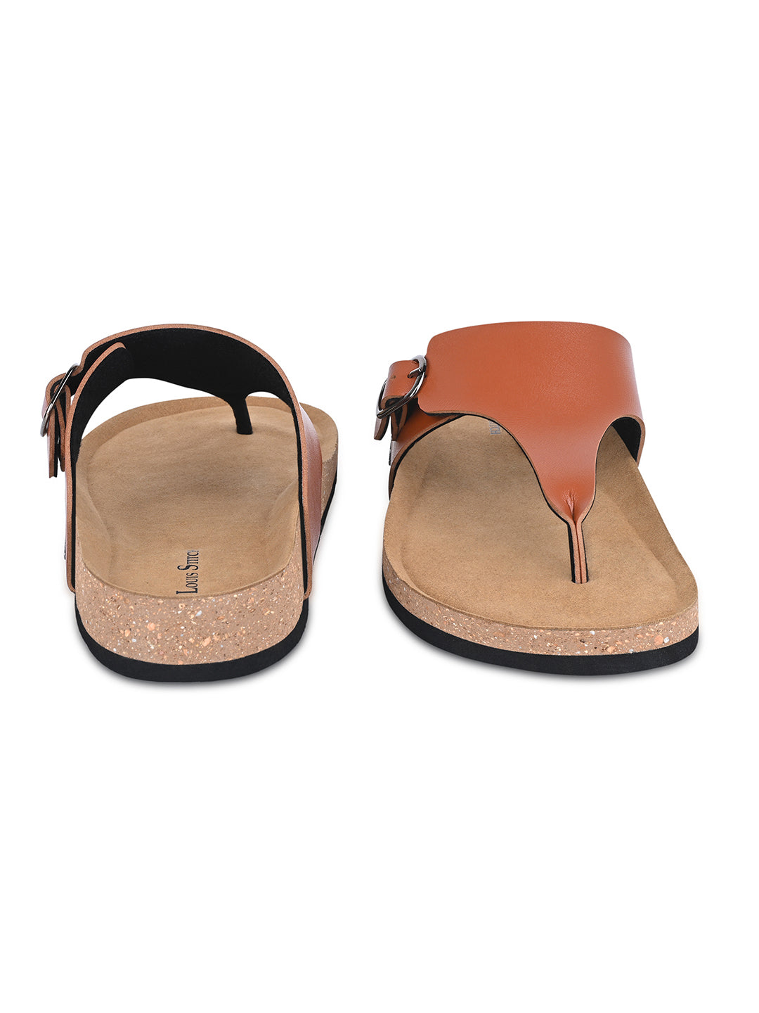 Men's Tan Premium Comfy Flip-Flops for Men