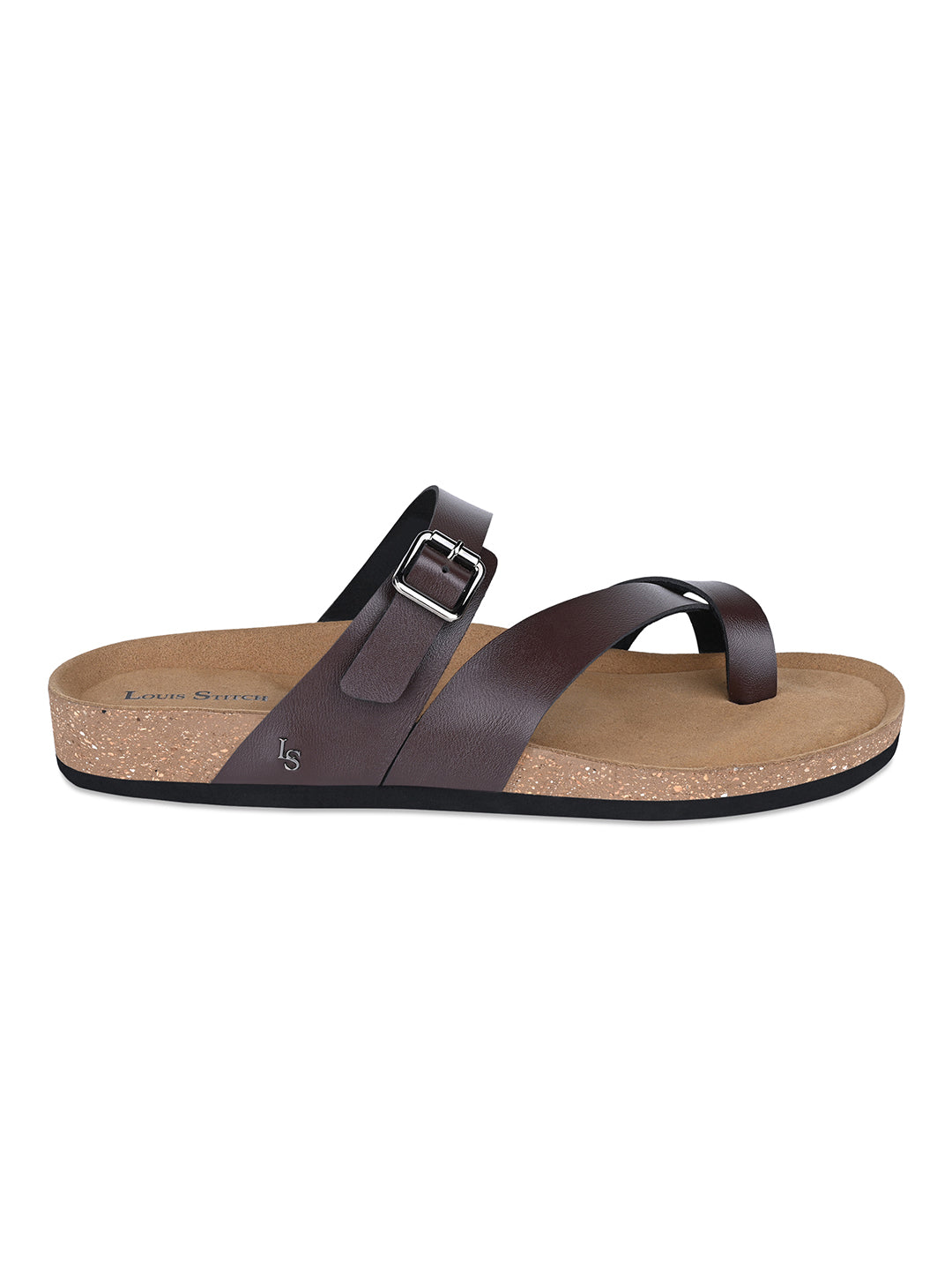 Men's Brunette Brown Premium Comfy Flip-Flops for Men