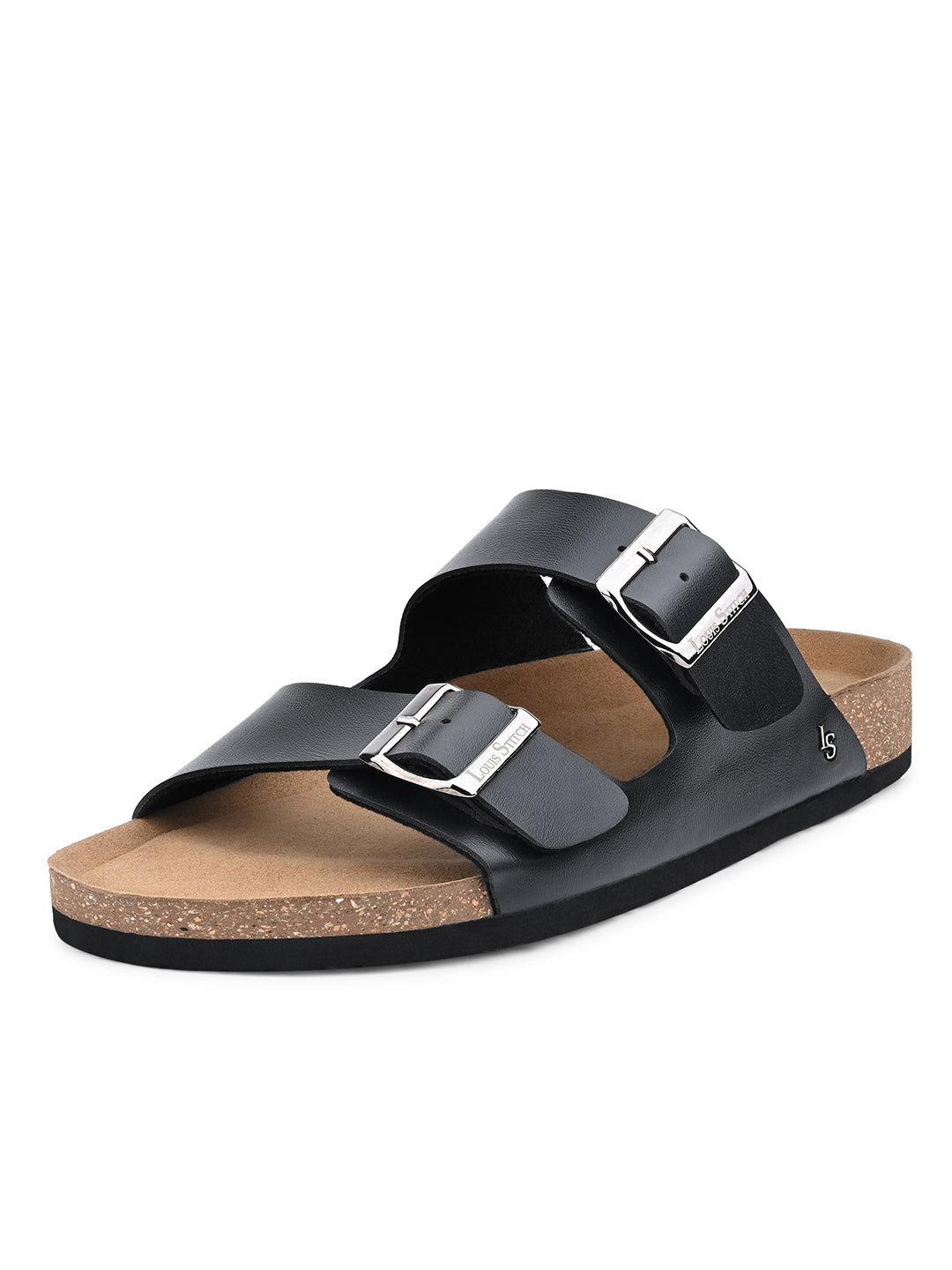 Men's Jet Black Premium Comfy Flip-Flops for Men