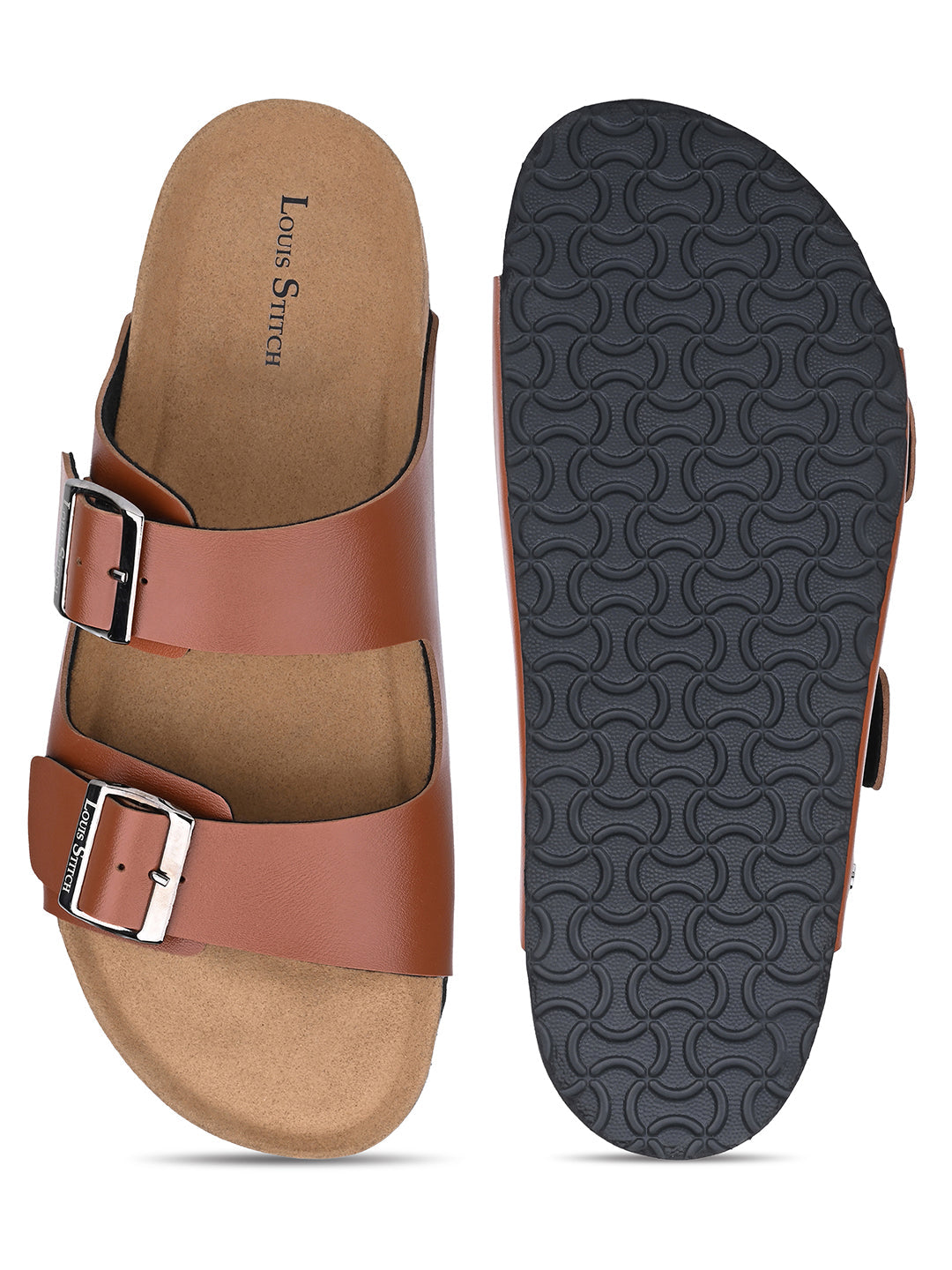 Men's Tan Premium Comfy Flip-Flops for Men