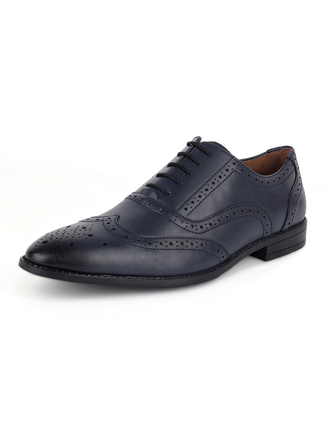 Men's Wingtip Brogue Style Comfortable Formal Lace Up Shoes