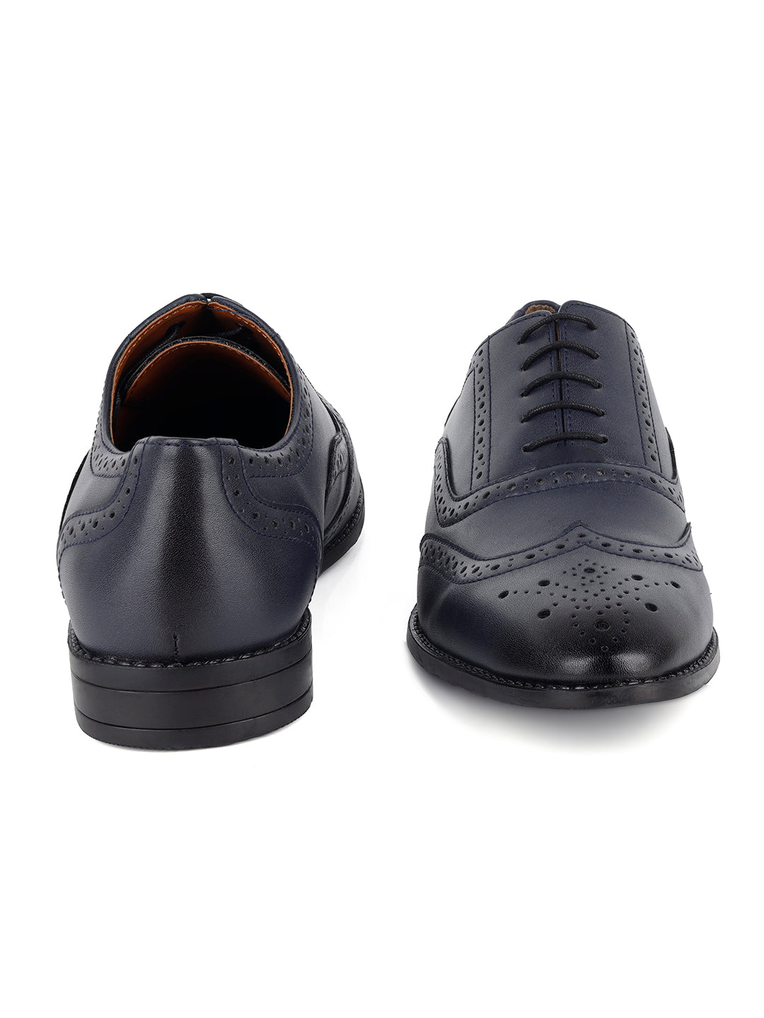 Men's Wingtip Brogue Style Comfortable Formal Lace Up Shoes