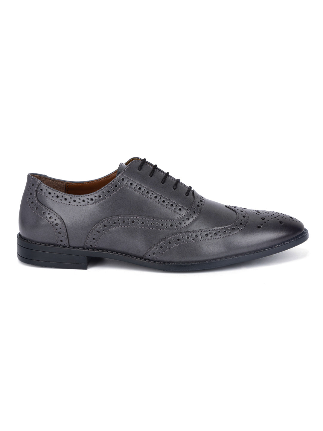 Men's Wingtip Brogue Style Comfortable Formal Lace Up Shoes