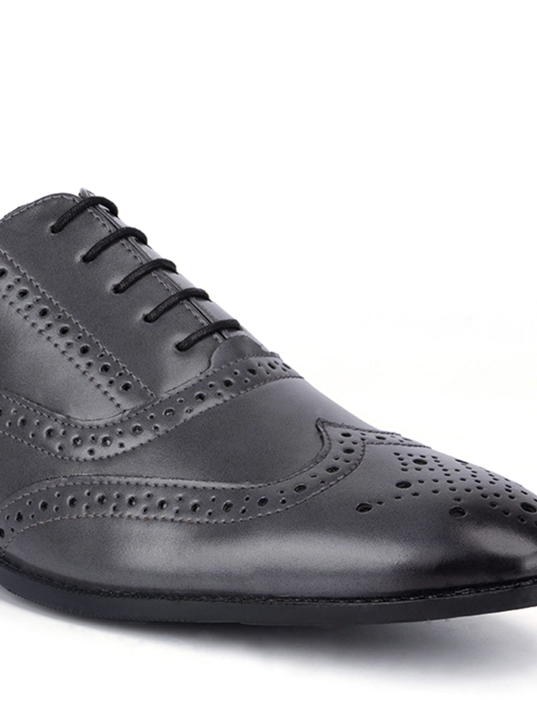 Men's Wingtip Brogue Style Comfortable Formal Lace Up Shoes