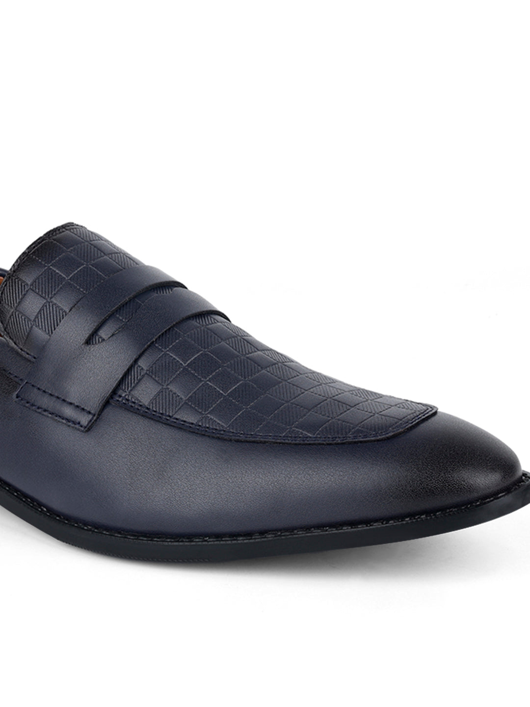 Federal Blue Moccasins Slipons for Men