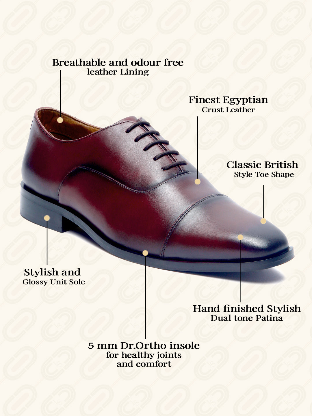 Handmade Premium Italian Leather Oxfords