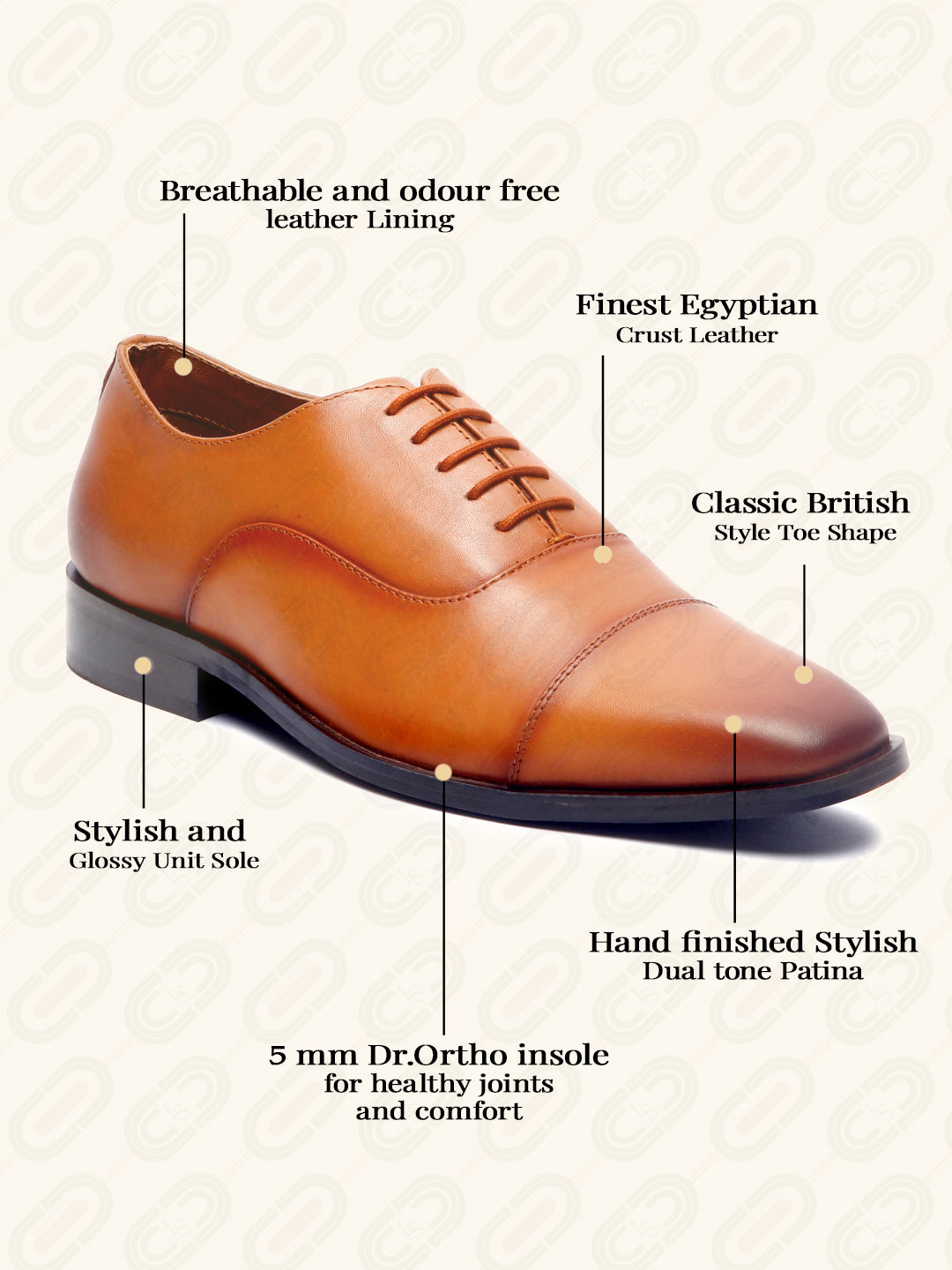 Handmade Premium Italian Leather Oxfords