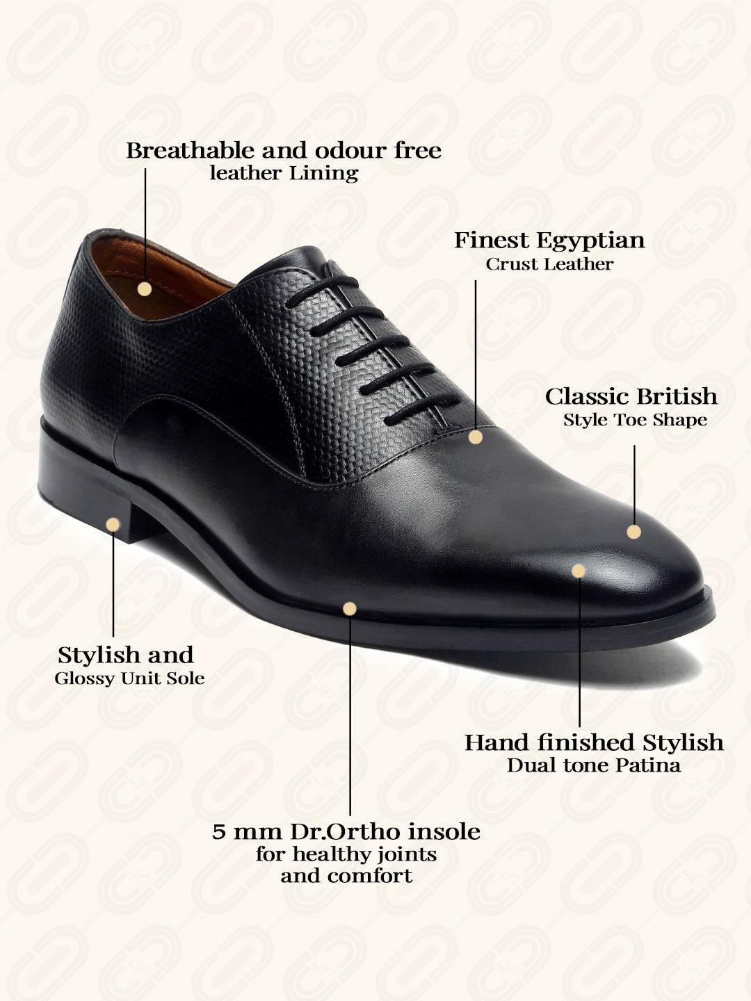 Handmade Premium Italian Leather Derby Shoes