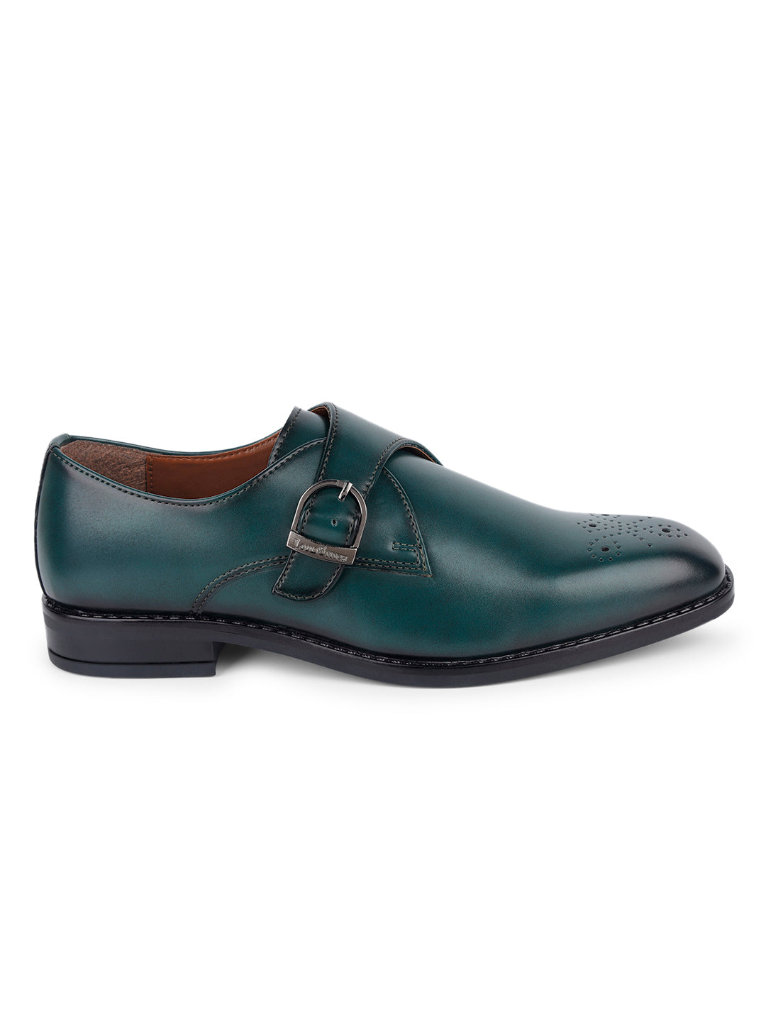 Seaweed Green Monks Slipons for Men