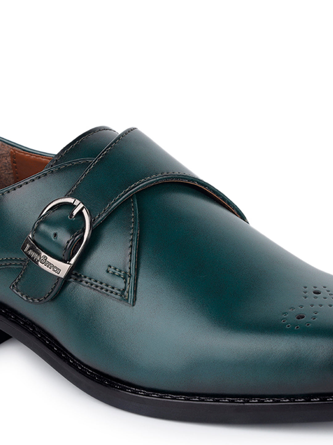 Seaweed Green Monks Slipons for Men