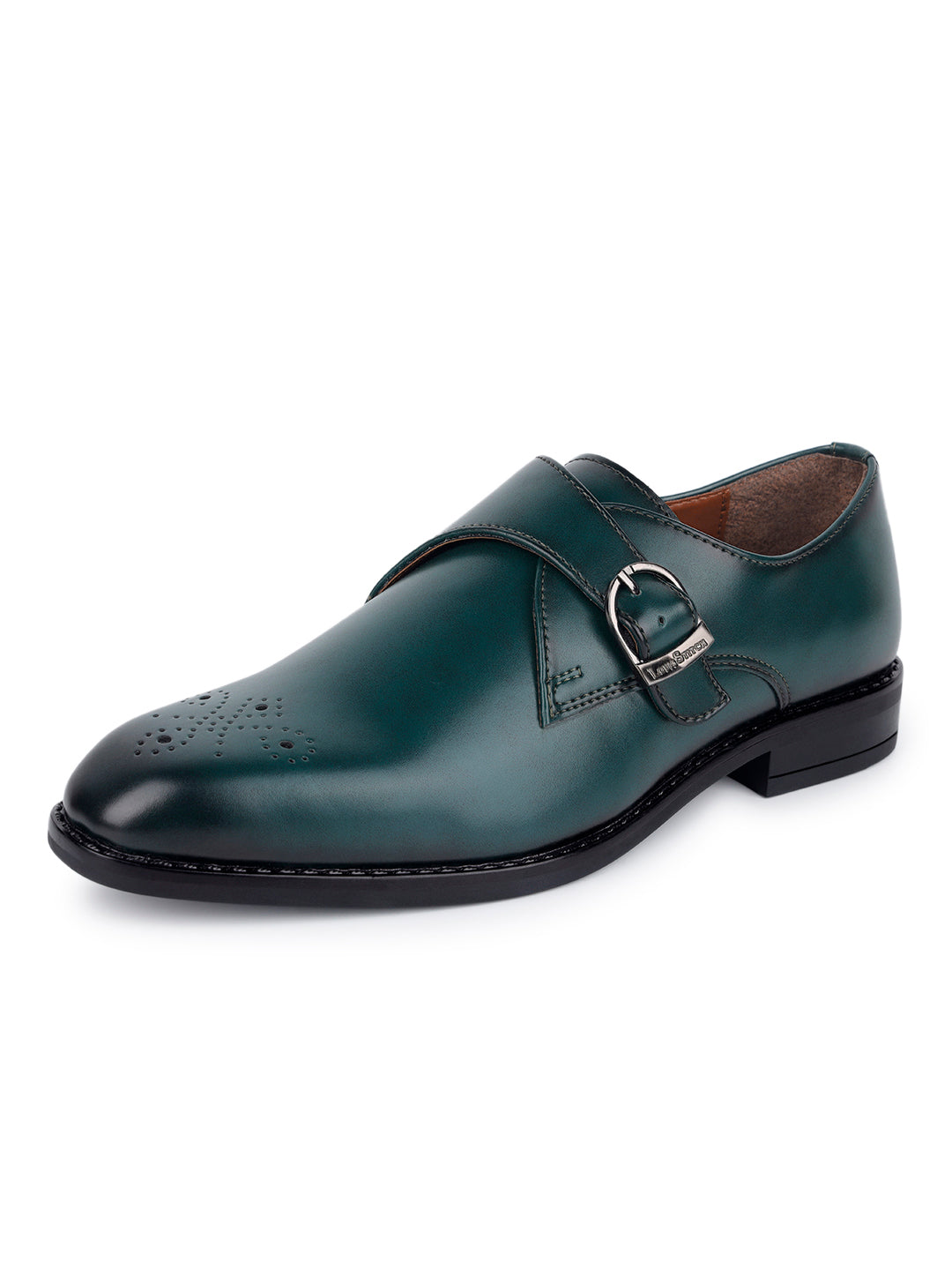 Seaweed Green Monks Slipons for Men