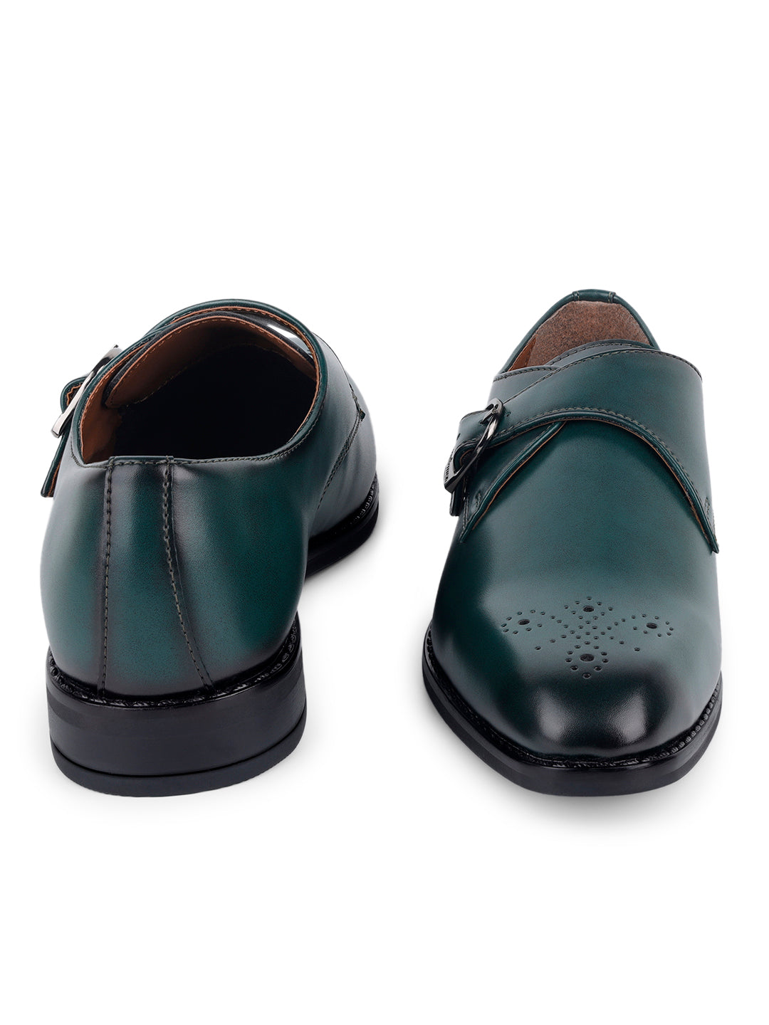 Seaweed Green Monks Slipons for Men