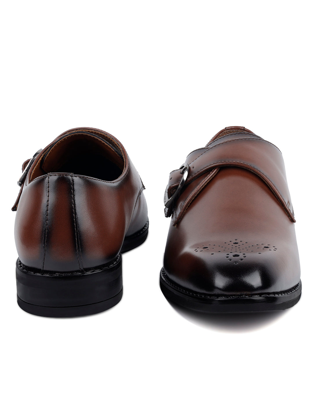 Tan Monks Slipons for Men