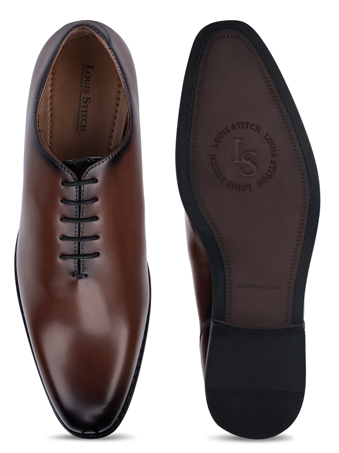 Men's Premium Leather Wholecut Shoe