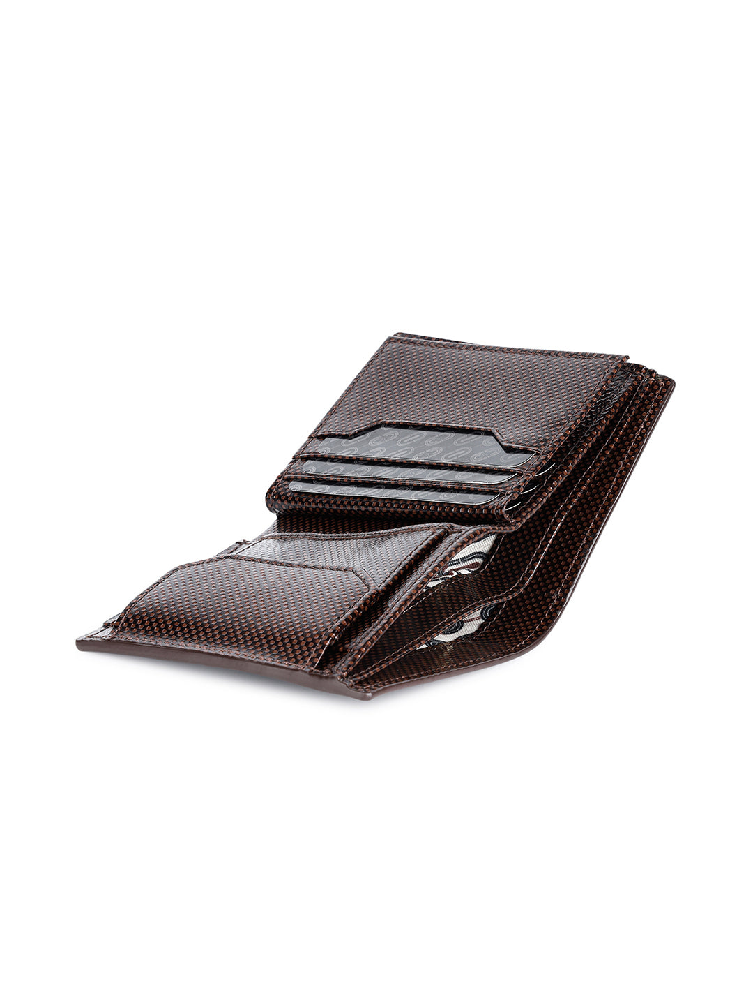 Spanish Leather Men's Brown Bifold Wallet with RFID Protection