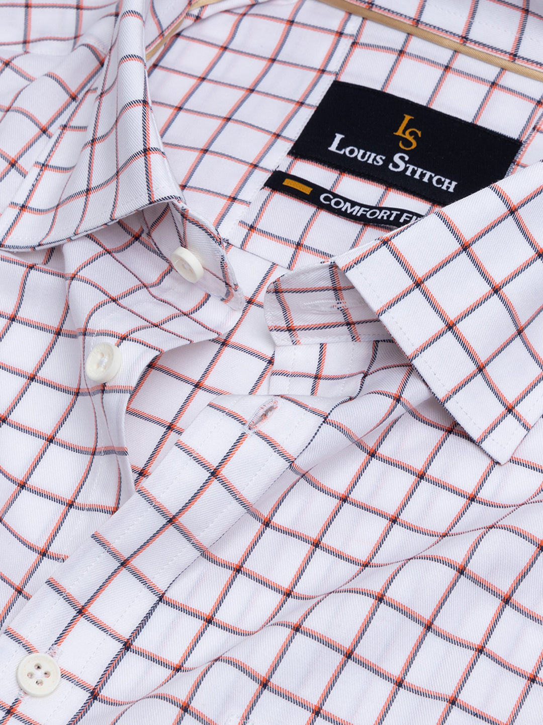 Regular Fit Formal Shirts For Men Perfectly Handfinished Collar & Cuffs