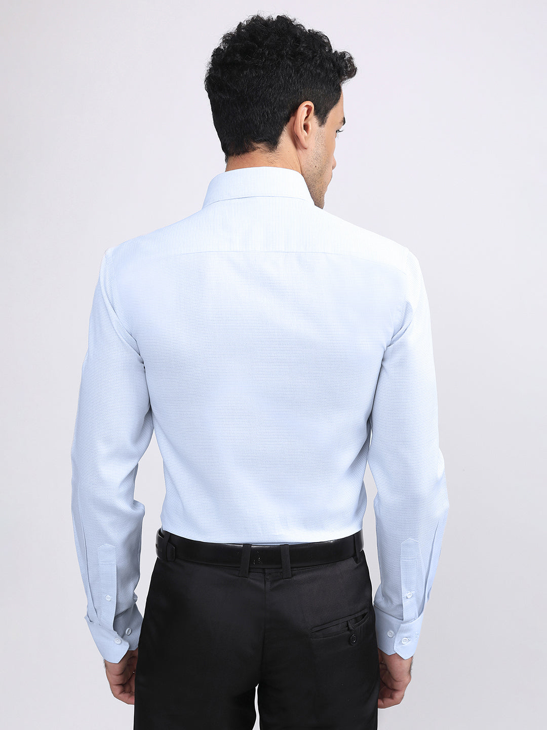 Regular Fit Formal Shirts For Men Perfectly Handfinished Collar & Cuffs