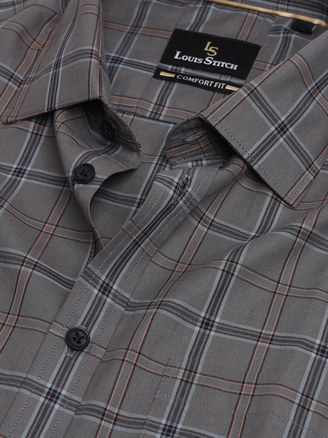 Regular Fit Formal Shirts For Men Perfectly Handfinished Collar & Cuffs