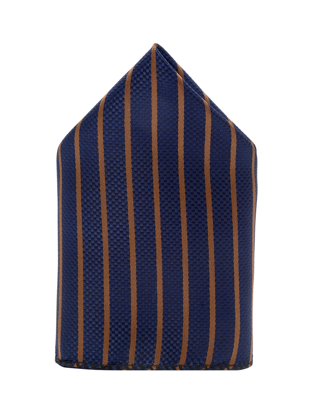 Royal Blue Italian Silk Necktie Set Pocket Square Chrome Tiepin cufflinks and Brooch