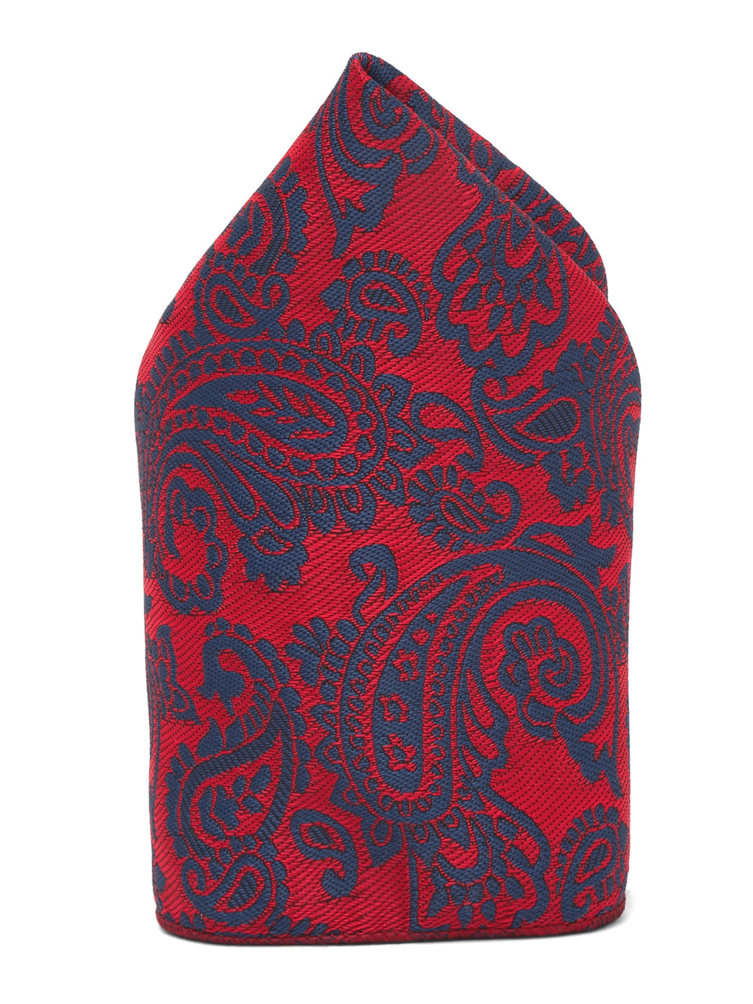 Candy Red Luxury Italian Silk Necktie Set With Pocket Square Cufflinks Brooch Chrome Tie pin