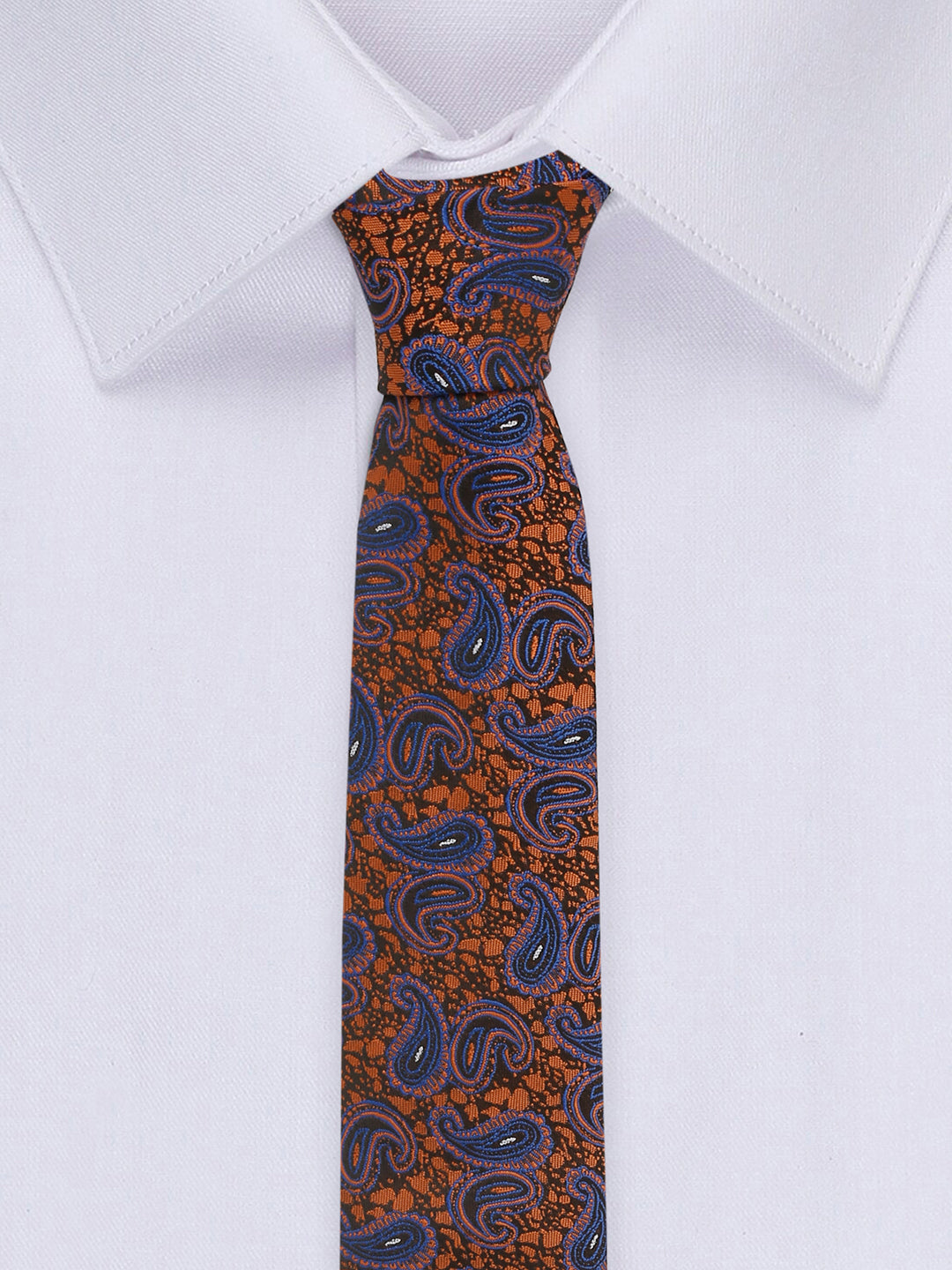 Admiral Brown Luxury Italian Silk Necktie Set