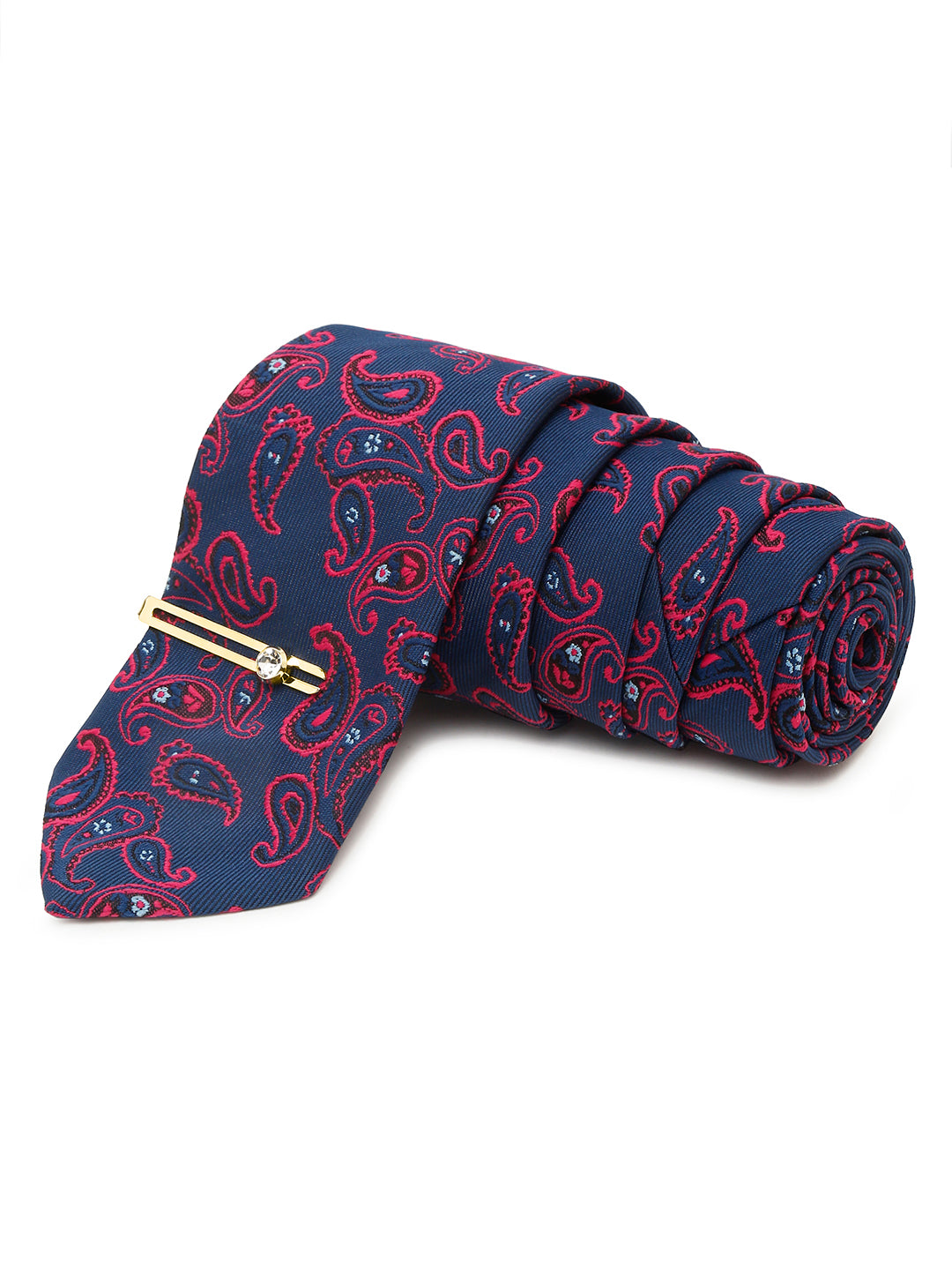 Admiral Violet Luxury Italian Silk Necktie Set