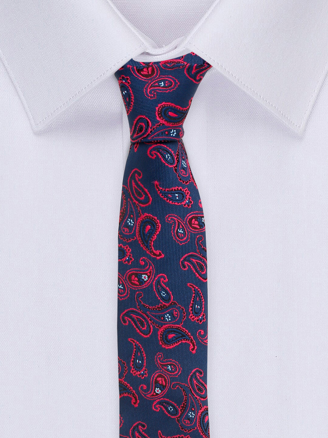 Admiral Violet Luxury Italian Silk Necktie Set