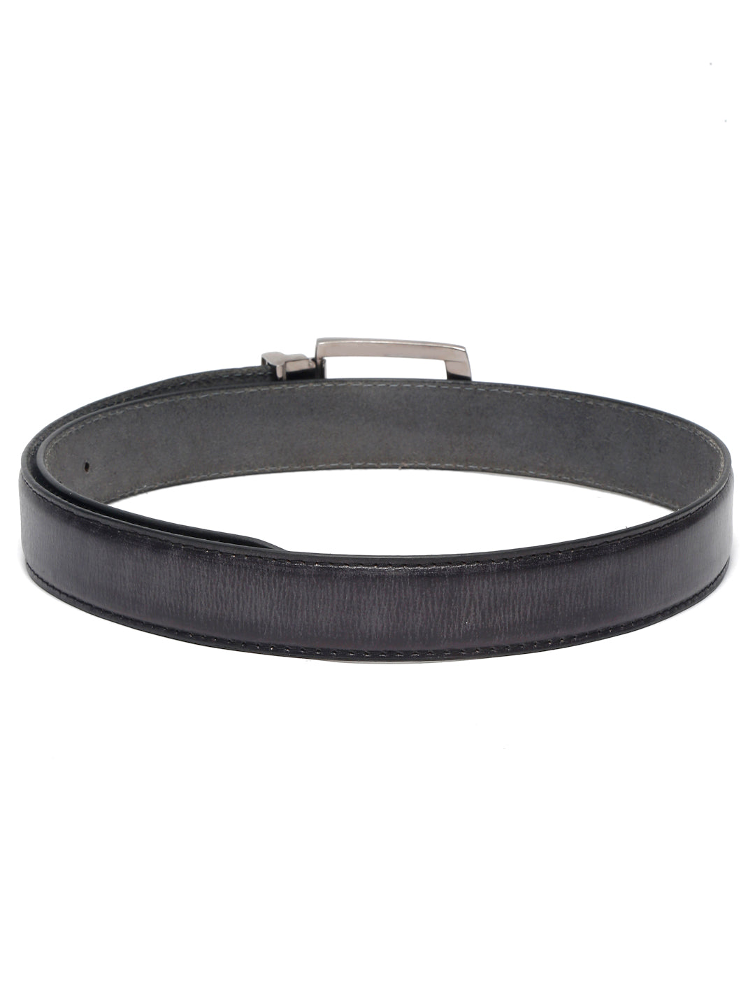 LOUIS STITCH Men's Olive Black Italian Raw Leather Belt Premium Hand Padded Casual Belts for Men