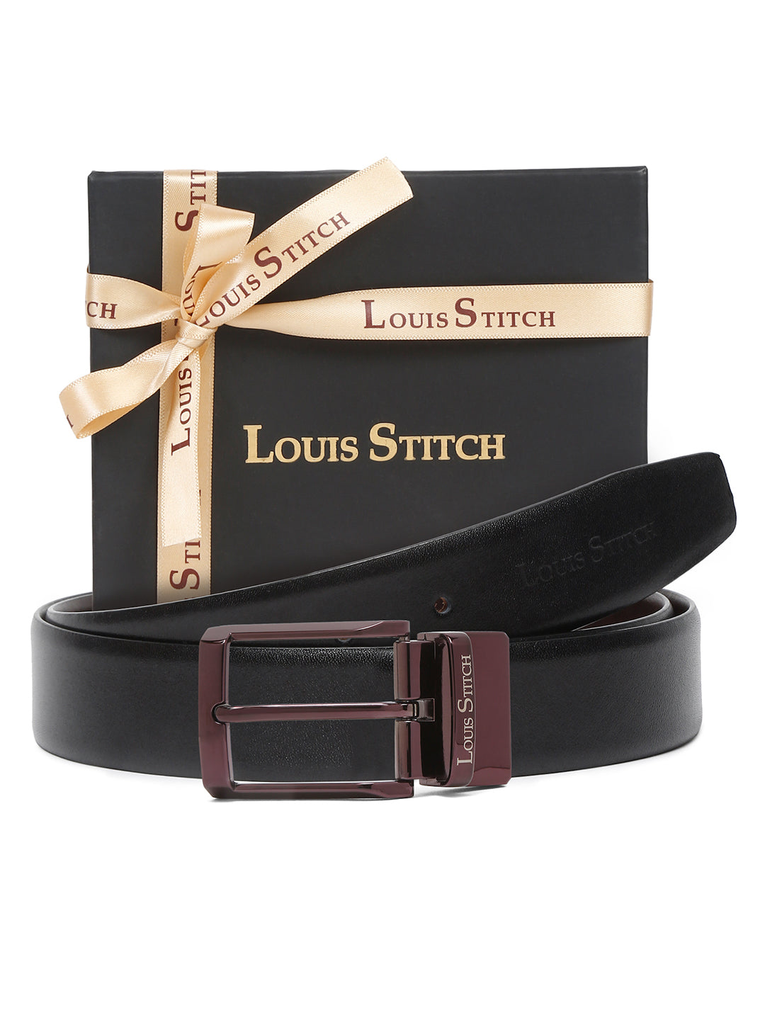 Handcrafted Spanish Leather Reversible Belt For Men