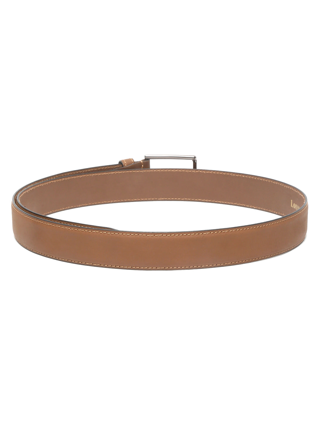 Men's Cigar Brown Casual Italian New Buck Leather Belt For Men