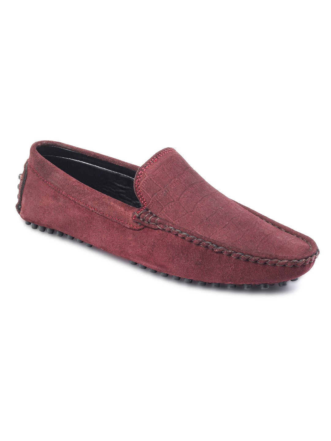 Handmade Italian Suede Leather Penny Loafers