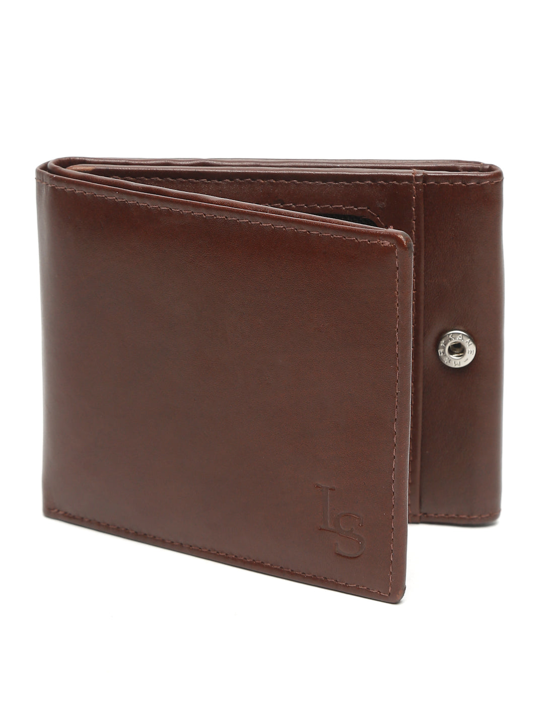 Rosewood Brown Italian Leather Wallet