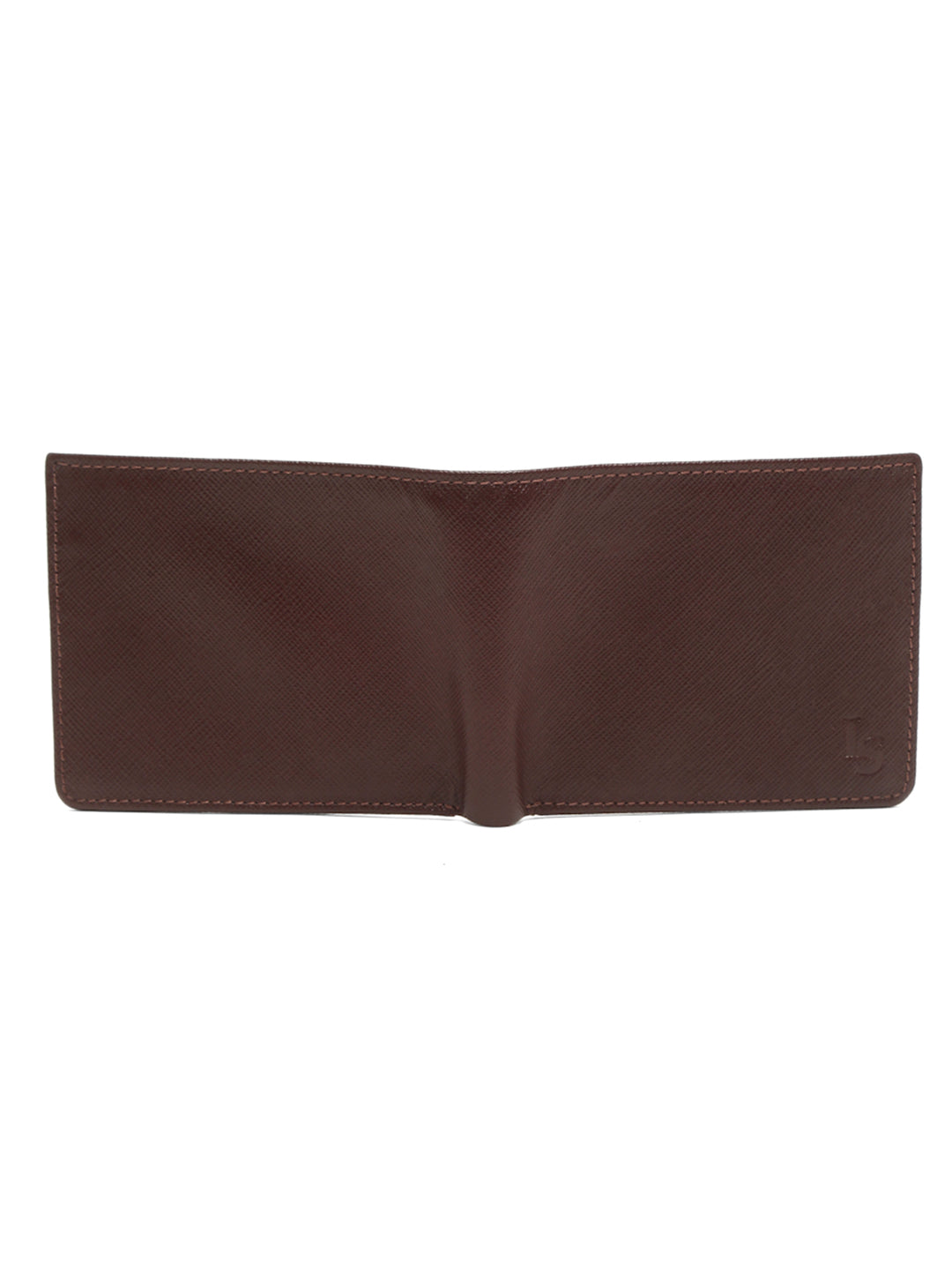 Rosewood Italian Saffiano Leather Zipper Wallet