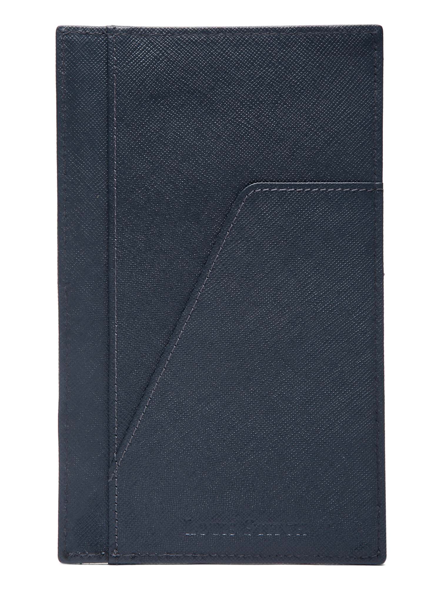 Italian Saffiano Leather Passport Holder With RFID Protection